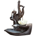 Miniatyrbillede 1 af 4: Røgelsespindeholder, røgelsesbrænder Buddha røgelsesbrænder