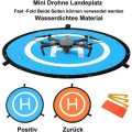 Miniatyrbilde 2 av 5: Drone Landing Pad, Universal Vanntett Bærbar Foldbar Landing Pads for RC Droner
