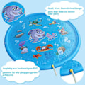 Miniatyrbillede 4 af 5: Anpro Splash Pad 170cm, blå