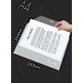 Miniatyrbillede 4 af 6: Dokumentlommer A4-10 stk. A4 dokumentlommer visningslommer