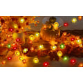 Miniatyrbild 7 av 7: 3D Lönn Acorns String Lights Höst Dekoration Batteridriven