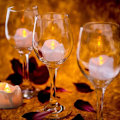 Miniatyrbilde 6 av 7: LED-lys, sett med 24, flammefri LED-lys/teljus, LED-teljus,