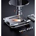 Miniatyrbild 2 av 3: Laptopstativ i aluminiumlegering: lyftbar, hopfällbar, roterbar och värmeavledande Type A