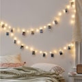 Miniatyrbilde 7 av 8: LED fotoklips fe-lys for romdekorasjon, 10M 100LED fe-lys med 50