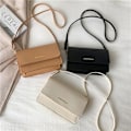 Miniatyrbilde 3 av 3: Kvinners messenger bag liten firkantet veske