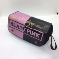 Miniatyrbilde 3 av 3: Blackpink pennal for barn - Stor pennal for skole