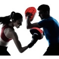 Miniatyrbillede 6 af 8: Hånd pads kickboxing boksning, pads træner pads forhåndsbuede coaching til