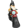 Miniatyrbillede 4 af 5: Havehave kørende motorcykel dværg harpiks håndværk gårdhave statue