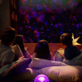 Miniatyrbillede 4 af 8: LED Starlight Projektor, Rotierende Wasserwellen-Projektionslampe,
