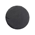 Miniatyrbillede 1 af 5: Diameter 10cm skiferunderlag (5 stk) - dekorative skiferunderlag og bambusopbevaringsbokse (runde)