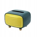 Miniatyrbillede 1 af 5: Multifunktionel læder servietboks