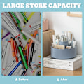 Miniatyrbillede 4 af 7: Makeup Organizer Drejelig, 360° Organizer, Badeværelsesorganizer Kosmetik, Blyantsorganizer, Kosmetik Til Kommode, Soveværelse, Badeværelse