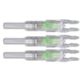 Miniatyrbilde 8 av 8: 3 stk Lysende Nocks for Piler Automatisk Belysning 6,2 mm Indre Diameter Pil Sjakt Lysende Pilhale for Utendørs
