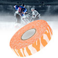 Pikkukuva 8 / 8: 2,5 cm x 25 m Hockey-suojateippi Urheilu Badminton-mailapehmusteet Hockeymailan teipit Oranssit Zebrat