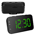 Miniatyrbillede 8 af 8: LED Digital Vækkeur Bærbar Skrivebordsur med Snooze til Soveværelse Hjem Rejse
