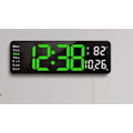 Miniatyrbild 1 av 5: 13\" Stor Digital Väggklocka med Fjärrkontroll, Stor Display LED Väggklocka Timer