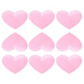 Miniatyrbilde 8 av 8: 500 stk Hjerteformet Dekorasjonssvamppose Bryllup Jubileum Valentinsdag Festtilbehør (2,1 cm Rosa 500 stk Pose)