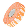 Pikkukuva 2 / 8: 2,5 cm x 25 m Hockey-suojateippi Urheilu Badminton-mailapehmusteet Hockeymailan teipit Oranssit Zebrat