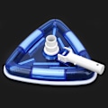 Miniatyrbillede 8 af 8: Triangle Heavy Duty Pool Vacuum Hoved Fish Pond Pool Rengøringsværktøj