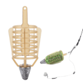 Miniatyrbillede 5 af 8: Fiskekagebur til agn - Fiskegrej tilbehør til karpe / grov / sø / flod fiskeri (40g 5 stk)