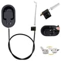 Universal Recliner Cable - Aluminum Cable with Handle 96cm Black - Replacement for Recliner - 1 Piece - Home Use Black