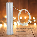 Miniatyrbillede 8 af 8: 15 LED Lysstreng Vinprop Lygter DIY Hjem Bryllup Fest Dekoration 140cm Blå