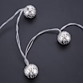 Miniatyrbillede 7 af 7: 5m 40 LED Kugleformet Lysstreng til Soveværelse, Græs, Landskab, Have, Hjem, Ferie, Varmt Hvidt