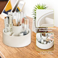 Miniatyrbillede 6 af 7: Makeup Organizer Drejelig, 360° Organizer, Badeværelsesorganizer Kosmetik, Blyantsorganizer, Kosmetik Til Kommode, Soveværelse, Badeværelse