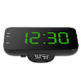 Miniatyrbillede 5 af 8: LED Digital Vækkeur Bærbar Skrivebordsur med Snooze til Soveværelse Hjem Rejse