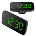 Miniatyrbillede 7 af 8: LED Digital Vækkeur Bærbar Skrivebordsur med Snooze til Soveværelse Hjem Rejse