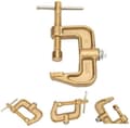 G-shaped Brass Earth Clamp - 500A Splice Connector for Various Applications