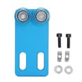 Edge Banding Machine Auxiliary Wheel Narrow Plate Feeding Guide Wheel Edge Banding Machine Accessories 2 Rolls 4.3 cm