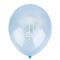 Miniatyrbillede 7 af 8: 15 stk. 12 tommer Latex Balloner Konfetti Trykt Gennemsigtige Balloner Til Babyshower (A)
