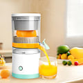 Miniatyrbillede 8 af 10: Elektrisk Saftpresser Genopladelig - Citrus Saftpresser Maskiner med USB Saftpresser til Appelsin, Citron, Grapefrugt