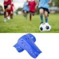 Pikkukuva 6 / 8: 1 Pari Jalkapallo Shin Guards Lapset Lapset Jalkapalloharjoittelu Suojauspehmusteet Suoja (sininen)