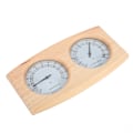 Miniatyrbillede 6 af 8: Gran Hygrometer Termometer Luftfugtighedsmåler 2-i-1 Overvågning til Sauna