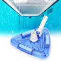 Miniatyrbillede 2 af 8: Triangle Heavy Duty Pool Vacuum Hoved Fish Pond Pool Rengøringsværktøj