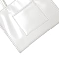 Miniatyrbillede 8 af 8: Kvinders Tote PU Læder Stor Kapacitet Fashionabel Alsidig Dame Håndtaske til Pendling Forretningsrejse Hvid One Size