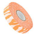 Pikkukuva 1 / 8: 2,5 cm x 25 m Hockey-suojateippi Urheilu Badminton-mailapehmusteet Hockeymailan teipit Oranssit Zebrat
