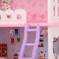 Miniatyrbild 1 av 8: Miniatyrdockhus Leksaker DIY Barn Montera Dockhus Bebisleksak Pojke Flickor PresentA Stil
