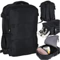 Cabin bag for Ryanair & Norwegian Backpack / Suitcase - Carry-on luggage - Black Black