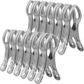 Stainless Steel Beach Towel Clips - 12 Pcs Windproof - Robust Design