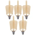 Miniatyrbillede 3 af 8: Fiskekagebur til agn - Fiskegrej tilbehør til karpe / grov / sø / flod fiskeri (40g 5 stk)