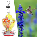 Pikkukuva 2 / 8: Pihapihan Värikäs Maalaus Lintujen Ruokinta-astia Veden Ruokinta Työkalu Hummingbirdeille Käyttötyyppi C