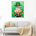 Pikkukuva 2 / 8: DIY Timantti-kirjonta Ristinommel eläin Diamond Painting Taidekäsityö Koti Sisustus (Kissa)
