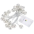 Miniatyrbillede 3 af 8: 2,5 m 20 LED Kugleformet Lysstreng til Soveværelse, Græs, Landskab, Have, Hjem, Ferie, Farverig