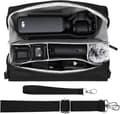 Camera Bag for DJI Osmo Pocket 3 Accessories, Portable Travel Case, Multifunctional Carrying Case with Shoulder Strap, Black.