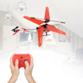 Pikkukuva 6 / 8: Laadukas RC-ohjattava helikopterilelu gyro-asennolla lapsille ja lapsille lahjaksi (punainen)