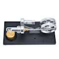 Miniatyrbild 6 av 8: Stirlingmotormodell Aluminiumlegering Kraftgeneratormodell för Fysiskt Experiment Laboratorieundervisningsverktyg