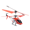 Pikkukuva 3 / 8: Laadukas RC-ohjattava helikopterilelu gyro-asennolla lapsille ja lapsille lahjaksi (punainen)